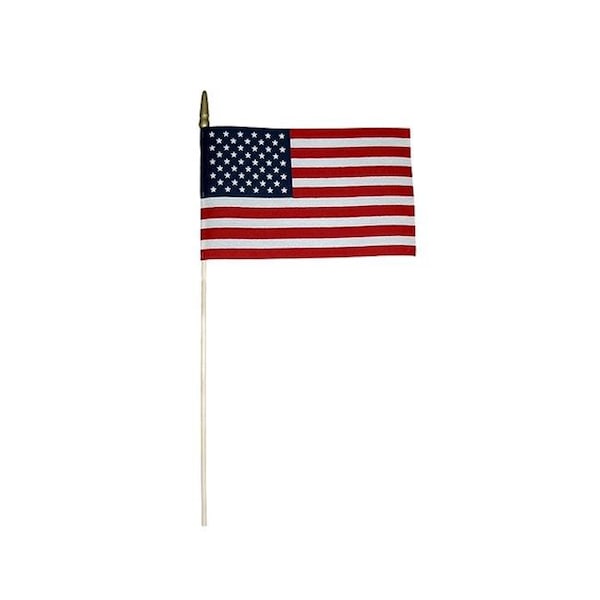 Annin Annin ANN041200-12 8 x 12 in. American Flag - 12 Each ANN041200-12 - main